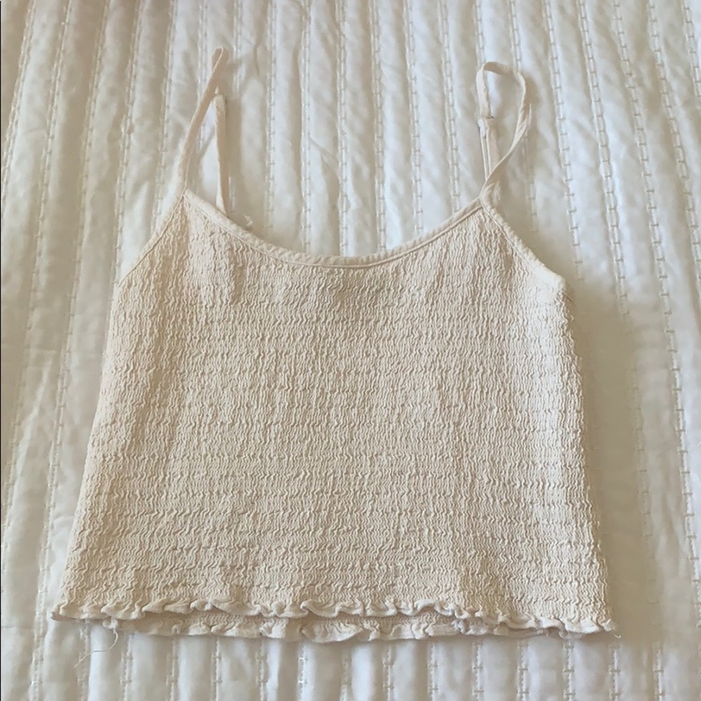 Brandy Melville Smocked tank top